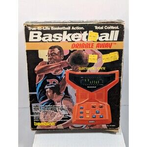 Vintage 1979 Bambino Dribble Away Electronic Basketball Tabletop Game New In Box